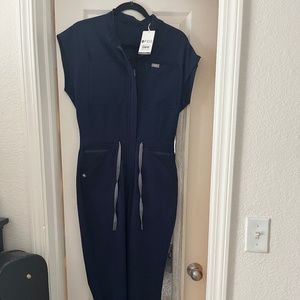 Figs Rafaela Navy Jumpsuit